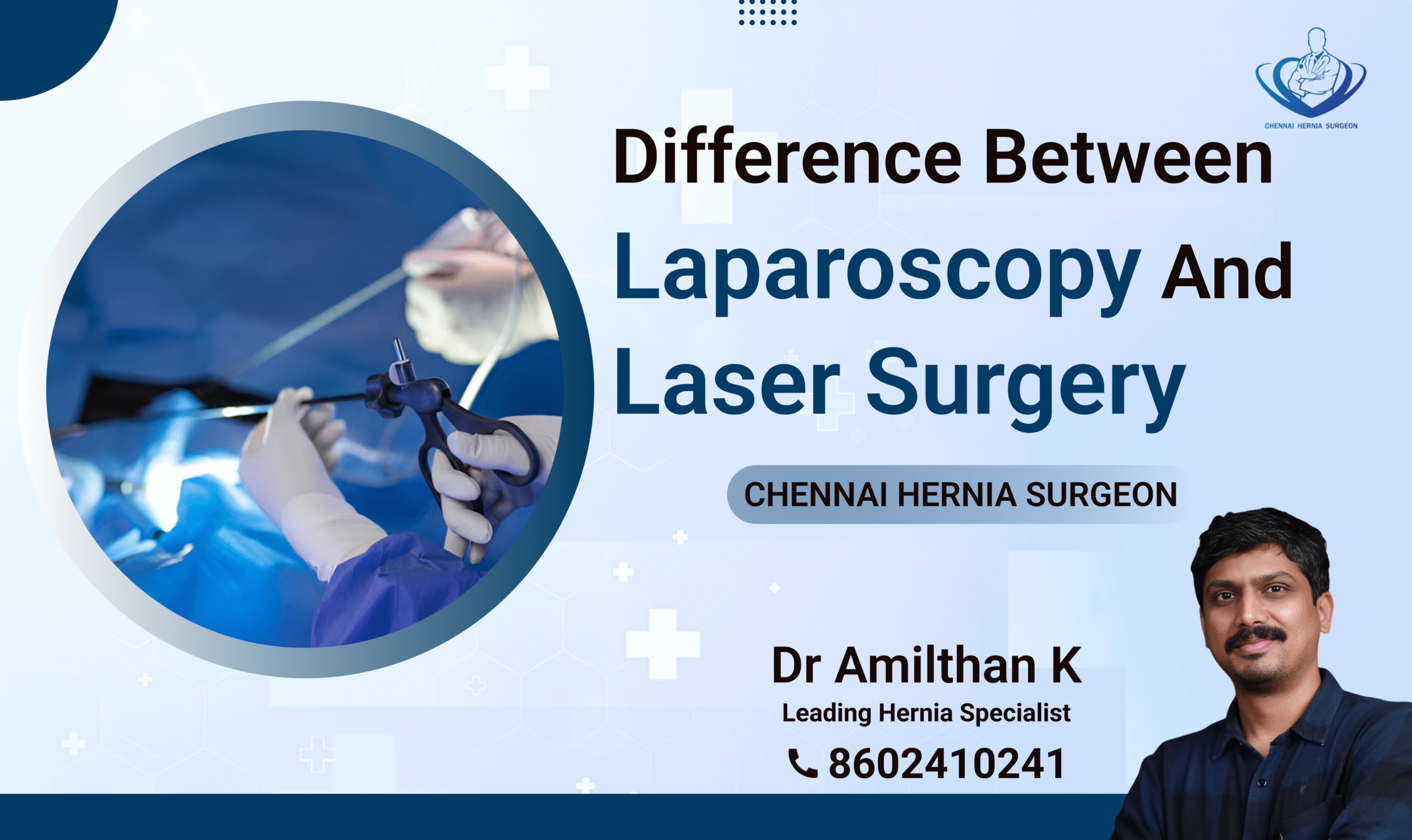 Difference between Laparoscopy and Laser surgery